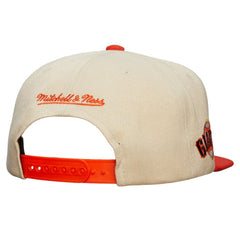 San Francisco Giants Mitchell & Ness Cooperstown Collection Speed Zone Snapback Hat - Cream - Mitchell & Ness Discount