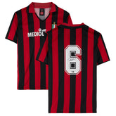 Franco Baresi AC Milan Autographed 1988 Home Jersey - Fanatics for sale