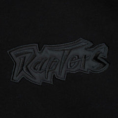Toronto Raptors Hardwood Classics Tonal Pullover Hoodie Black | Mitchell & Ness outlet