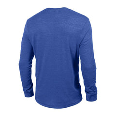 St. Louis Blues Champion Multi-Logo Tri-Blend Long Sleeve T-Shirt - Heather Blue - NHL 200838099