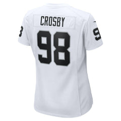 Nike Maxx Crosby Las Vegas Raiders Women's Game Jersey White