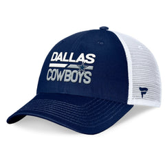 Fanatics Dallas Cowboys Fundamentals Trucker Adjustable Hat Navy/White