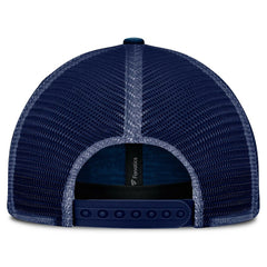 Fanatics Dallas Cowboys Fundamentals Challenge Trucker Adjustable Hat Navy