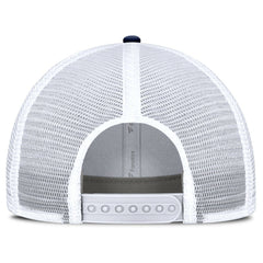 Fanatics Dallas Cowboys Fundamentals Flawless Stripe Trucker Adjustable Hat White/Navy