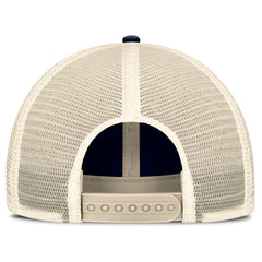 Fanatics Dallas Cowboys Fundamentals Stripes Trucker Adjustable Hat Navy/Natural