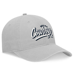 Fanatics Dallas Cowboys Women's Rustic Kickoff Adjustable Hat Gray