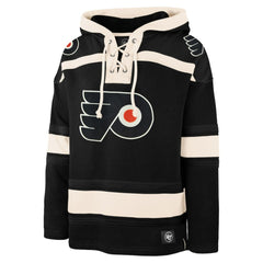 Philadelphia Flyers '47 Superior Lacer Hoodie - Black - NHL 200852255