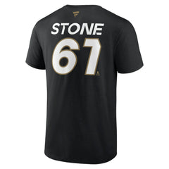 Mark Stone Vegas Golden Knights Fanatics Authentic Pro Prime Name & Number T-Shirt - Black - NHL 200852421