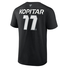 Anze Kopitar Los Angeles Kings Fanatics Authentic Pro Prime Name & Number T-Shirt - Black - NHL 200852451