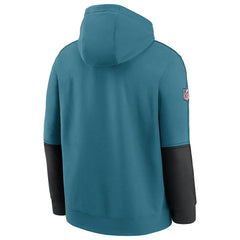 Nike Jacksonville Jaguars Throwback Alternate Logo Team Issue Club Pullover Hoodie Teal