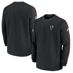 Nike Atlanta Falcons Alternate Logo Coach Long Sleeve Top Black