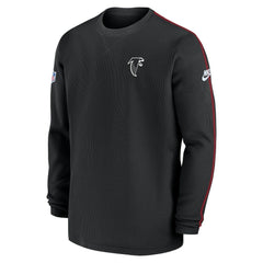 Nike Atlanta Falcons Alternate Logo Coach Long Sleeve Top Black