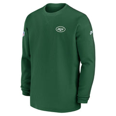 Nike New York Jets Alternate Logo Coach Long Sleeve Top Green