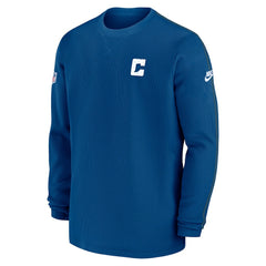 Nike Indianapolis Colts Alternate Logo Coach Long Sleeve Top Royal