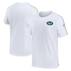 Nike New York Jets Sideline Alternate Logo Coach Performance Top White