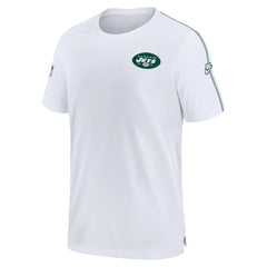 Nike New York Jets Sideline Alternate Logo Coach Performance Top White