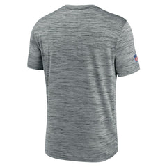 Nike Minnesota Vikings Sideline Velocity Throwback Logo Dri-FIT T-Shirt Gray