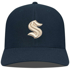 Seattle Kraken Levelwear Fusion Lefty Hat - Black - NHL 200853849