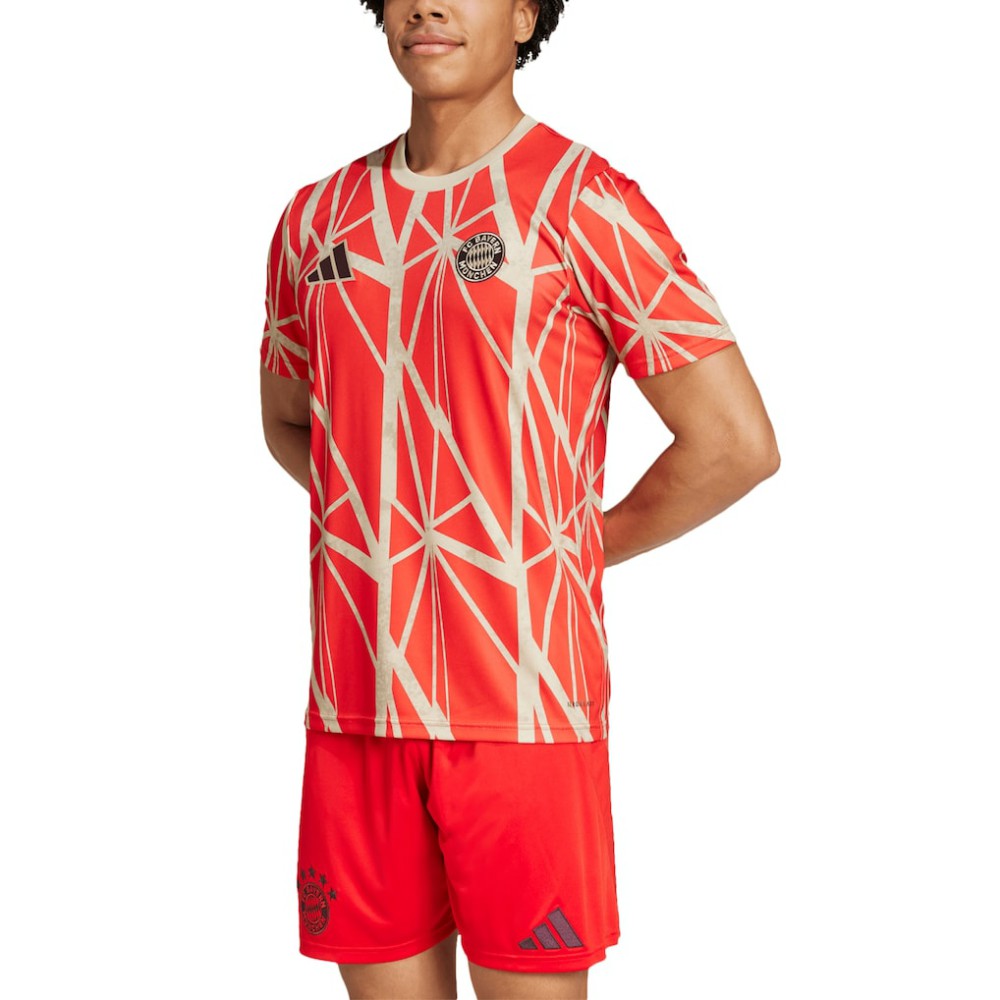 Bayern Munich 2024/25 Pre-Match Top Red - Adidas
