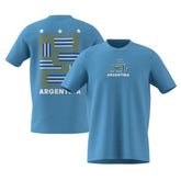 Argentina National Team Fan T-Shirt Blue - Adidas for sale