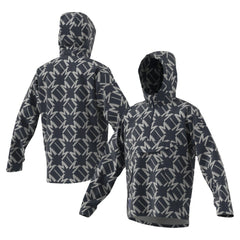 Manchester United 2024/25 Half-Zip Hoodie Windbreaker Jacket Charcoal - Adidas sale