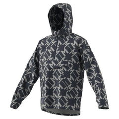 Manchester United 2024/25 Half-Zip Hoodie Windbreaker Jacket Charcoal - Adidas sale