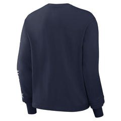 Nike Dallas Cowboys Women's Boxy Long Sleeve T-Shirt Navy