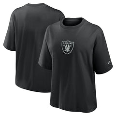 Nike Las Vegas Raiders Women's Boxy T-Shirt Black