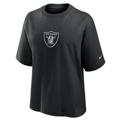 Nike Las Vegas Raiders Women's Boxy T-Shirt Black