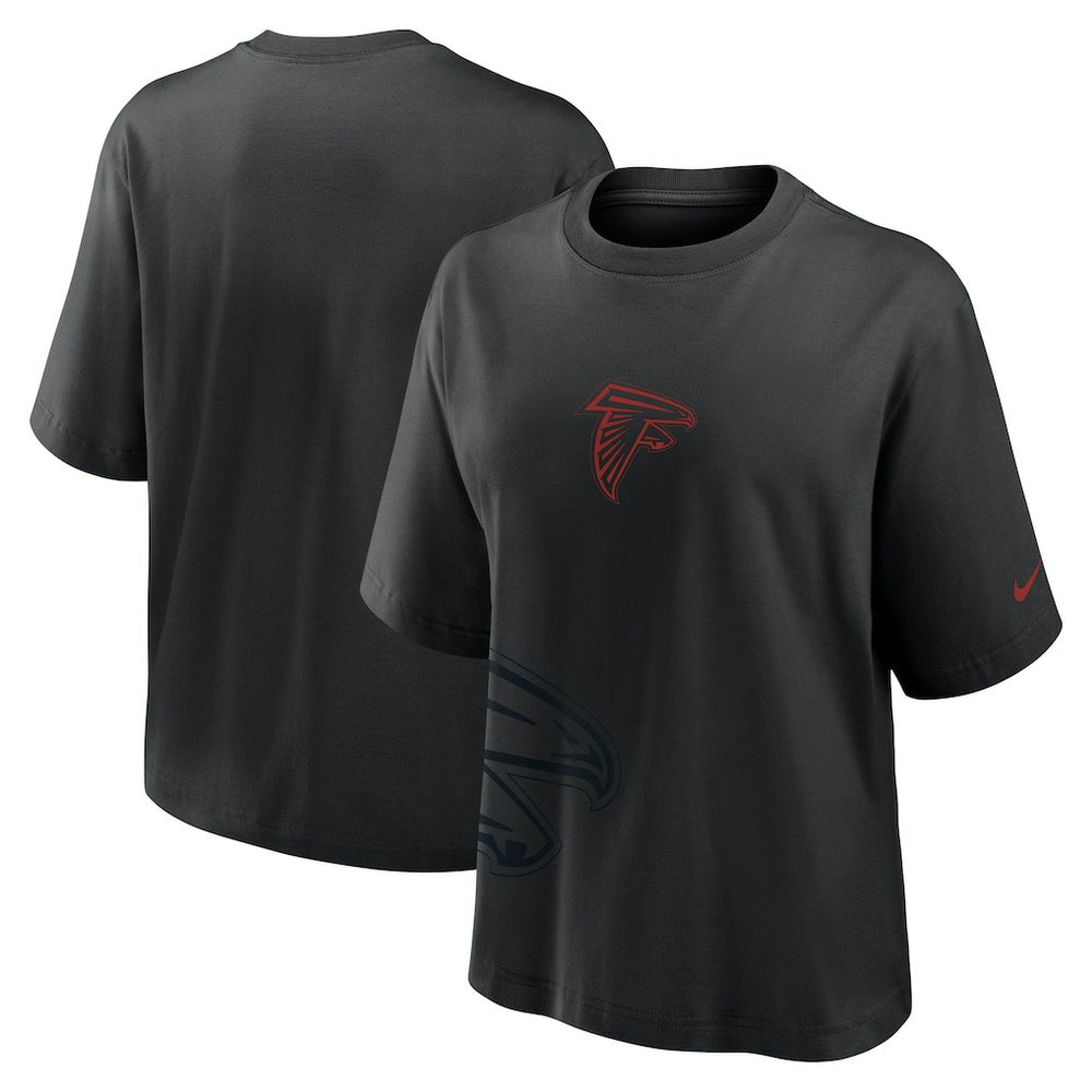 Nike Atlanta Falcons Women's Boxy T-Shirt Black