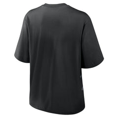 Nike Carolina Panthers Women's Boxy T-Shirt Black