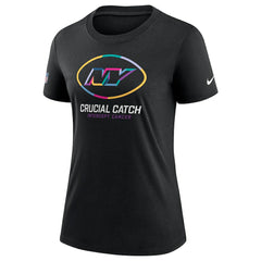 Nike New York Jets Women's 2024 NFL Crucial Catch Tri-Blend T-Shirt Black