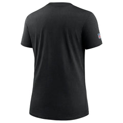 Nike Carolina Panthers Women's 2024 NFL Crucial Catch Tri-Blend T-Shirt Black