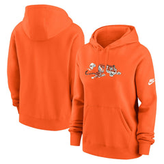Nike Cincinnati Bengals Women's Club Fleece Hoodie Orange