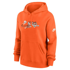 Nike Cincinnati Bengals Women's Club Fleece Hoodie Orange