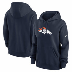 Nike Denver Broncos Women's Club Fleece Hoodie Navy