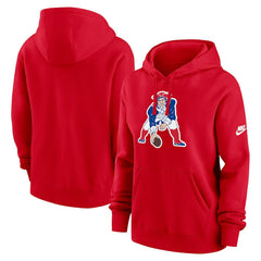Nike New England Patriots Women's Club Fleece Hoodie Red
