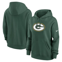 Nike Green Bay Packers Women's Club Fleece Hoodie Green
