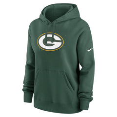 Nike Green Bay Packers Women's Club Fleece Hoodie Green