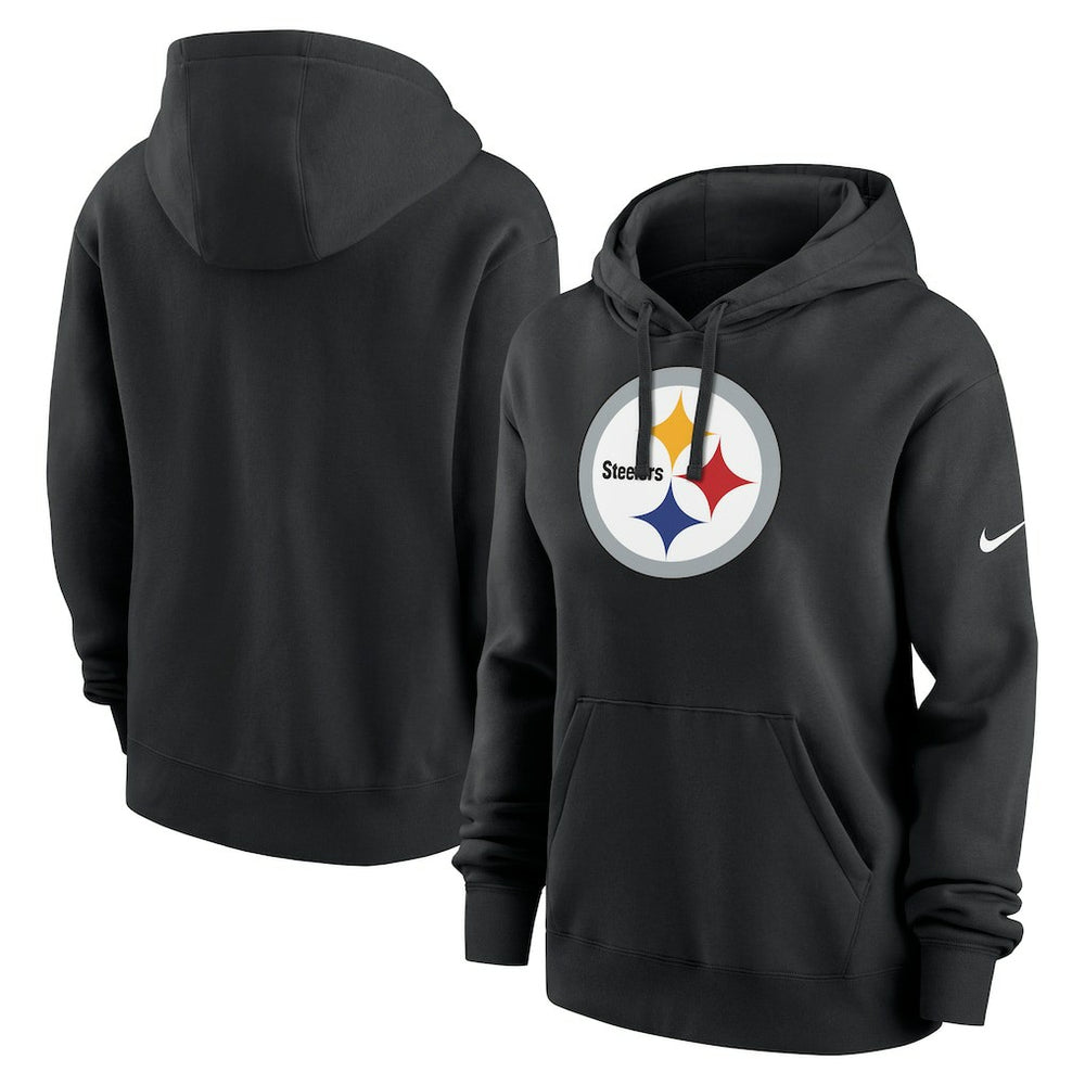 Nike Pittsburgh Steelers Women's Club Fleece Hoodie Black