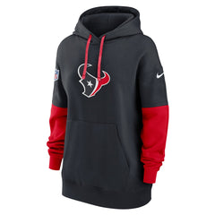 Nike Houston Texans Women's Sideline Essential Hoodie Navy