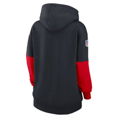 Nike Houston Texans Women's Sideline Essential Hoodie Navy