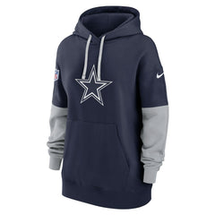 Nike Dallas Cowboys Women's Sideline Essential Hoodie Navy
