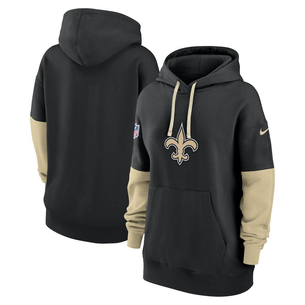 Nike New Orleans Saints Women's Sideline Essential Hoodie Black