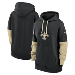 Nike New Orleans Saints Women's Sideline Essential Hoodie Black