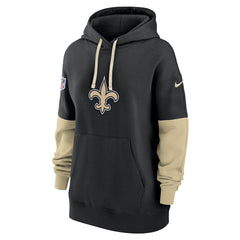 Nike New Orleans Saints Women's Sideline Essential Hoodie Black