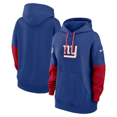 Nike New York Giants Women's Sideline Essential Hoodie Royal