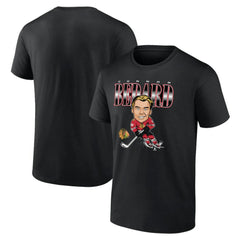 Connor Bedard Chicago Blackhawks Fanatics Player Caricature T-Shirt - Black - NHL 200860361