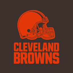 Fanatics Cleveland Browns Women's Backup Option Long Sleeve Hoodie T-Shirt Brown/White