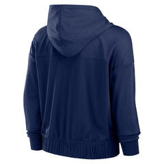 Fanatics New England Patriots Women's Script Lock Full-Zip Hoodie Navy